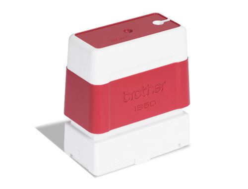 Carimbo automatico brother 18 mm x 50 mm vermelho , Brother , 28570 , 4977766673198